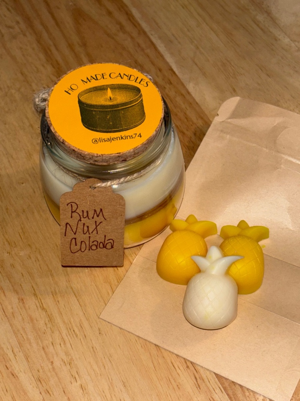Rum Nut Candle and wax melts